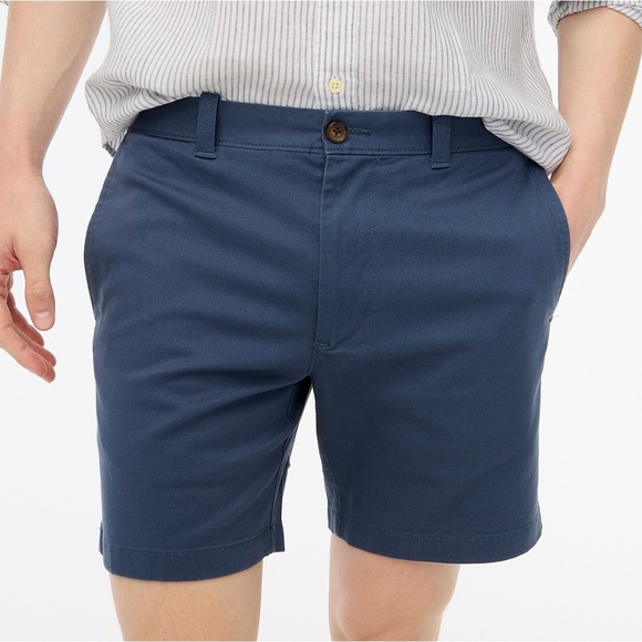 J. Crew Factory 7" flex chino short - Picture 1 of 7